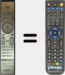 Télécommande pour remplacer CRP598 (242254901776)