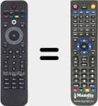 Replacement remote control for 996510027995