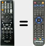 Replacement remote control for RC-764M (24140764)