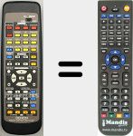 Replacement remote control for RC-897 (9630084002)