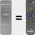 T&eacute;l&eacute;commande pour remplacer RC-W0501