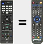 Télécommande pour remplacer RM-C1232