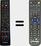 Télécommande pour remplacer TM 87 A (BN5900530A)