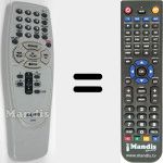 Replacement remote control for B30902