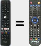 Télécommande pour remplacer CT-8053 (30089365)