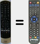 Replacement remote control for CT-90388 (75026949)