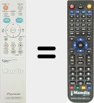 Télécommande pour remplacer VXX3092