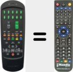 Replacement remote control for W1