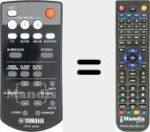 Replacement remote control for FSR76 (ZU846400)