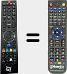 Replacement remote control for Avatar 2 (S-8120)