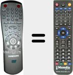 Replacement remote control for 10141T