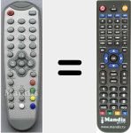 Replacement remote control for 441320VERS2