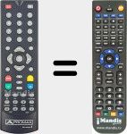 Télécommande pour remplacer Multibox3