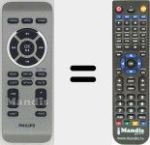 Replacement remote control for 996510044074