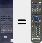Replacement remote control for Others001