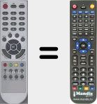 Replacement remote control for NC-200