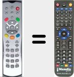Replacement remote control for GIGASET (M350S)