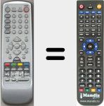 Télécommande pour remplacer RML1703E