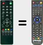 Télécommande pour remplacer RCLSSTB10