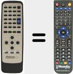 Télécommande pour remplacer 060330