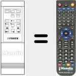 Replacement remote control for 143.9.4100.66495