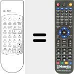 Replacement remote control for 16 TXT