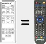 Replacement remote control for 3 V 59