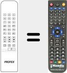 Télécommande pour remplacer 5652 1350
