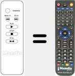 Replacement remote control for 597-017P