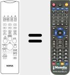 Replacement remote control for ES 2 (MOUSE REMOTE)