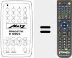 Replacement remote control for MECATRON 6805