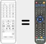 Télécommande pour remplacer RT 102