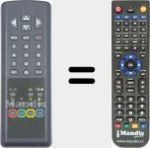 Télécommande pour remplacer RC 2134.1