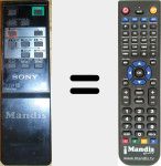 Replacement remote control for RMT-235 (146384562)