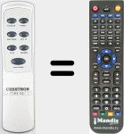 Télécommande pour remplacer CHRC-052