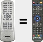 Replacement remote control for EURO002