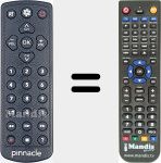 Télécommande pour remplacer PINNA003