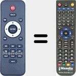 Replacement remote control for REMCON1829