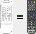 Télécommande pour remplacer REMCON1163