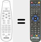 Replacement remote control for REMCON366