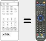 Replacement remote control for MECATRON7204