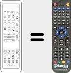 Replacement remote control for RC5915