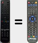 Replacement remote control for Heracles (S1902DTP)