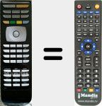 Replacement remote control for 84N