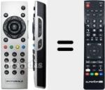 Replacement remote control for REMCON1397