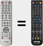 Replacement remote control for AK5900034N