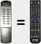 Télécommande pour remplacer 01849