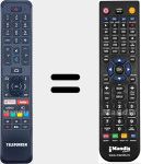 Télécommande pour remplacer RC43160 (23592299)