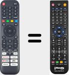 Télécommande pour remplacer RC45250 (30119310)