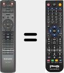 Replacement remote control for RC001PMSA (30701011600AM)